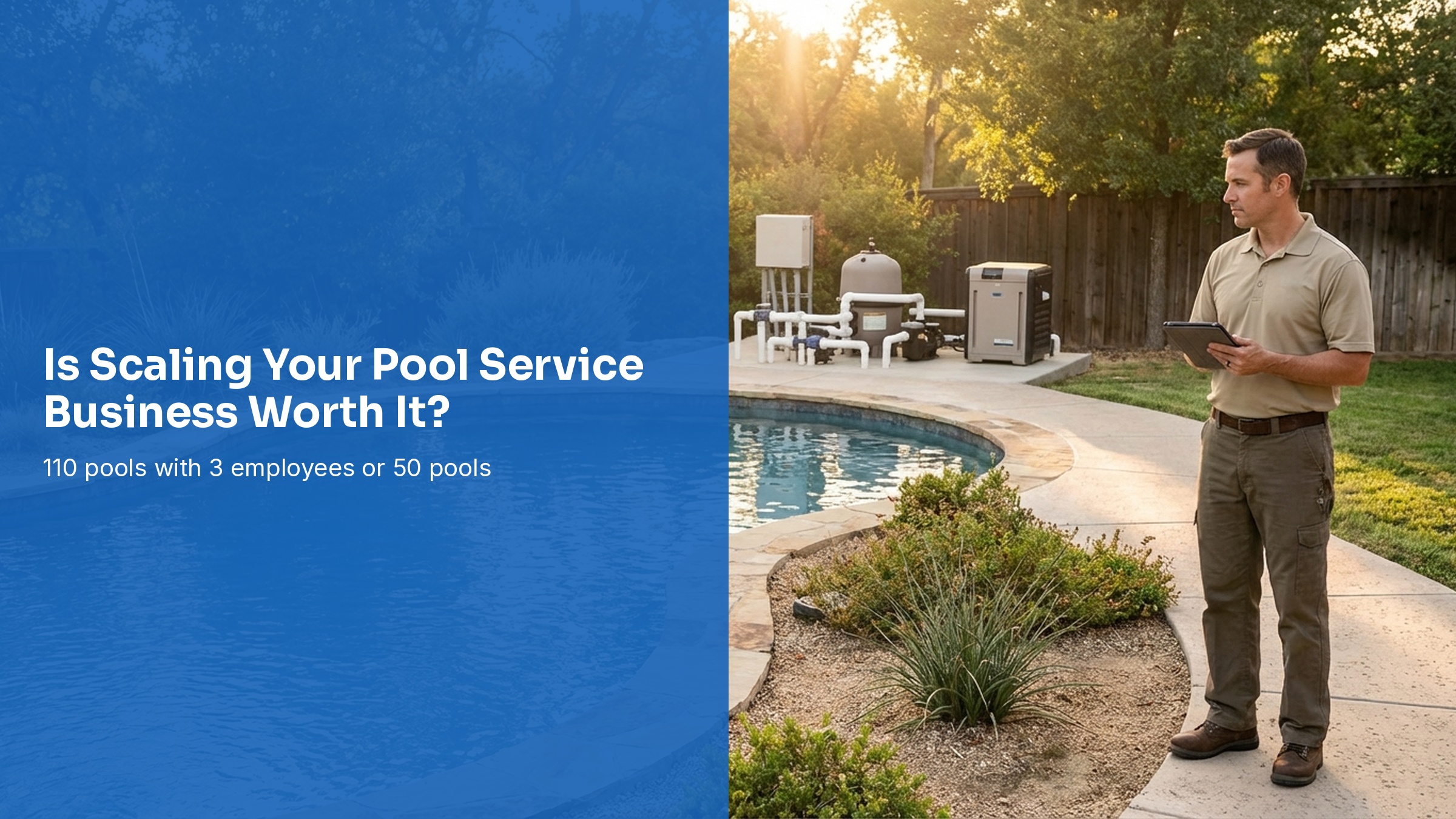 Is Scaling Your Pool Service Business Worth It?