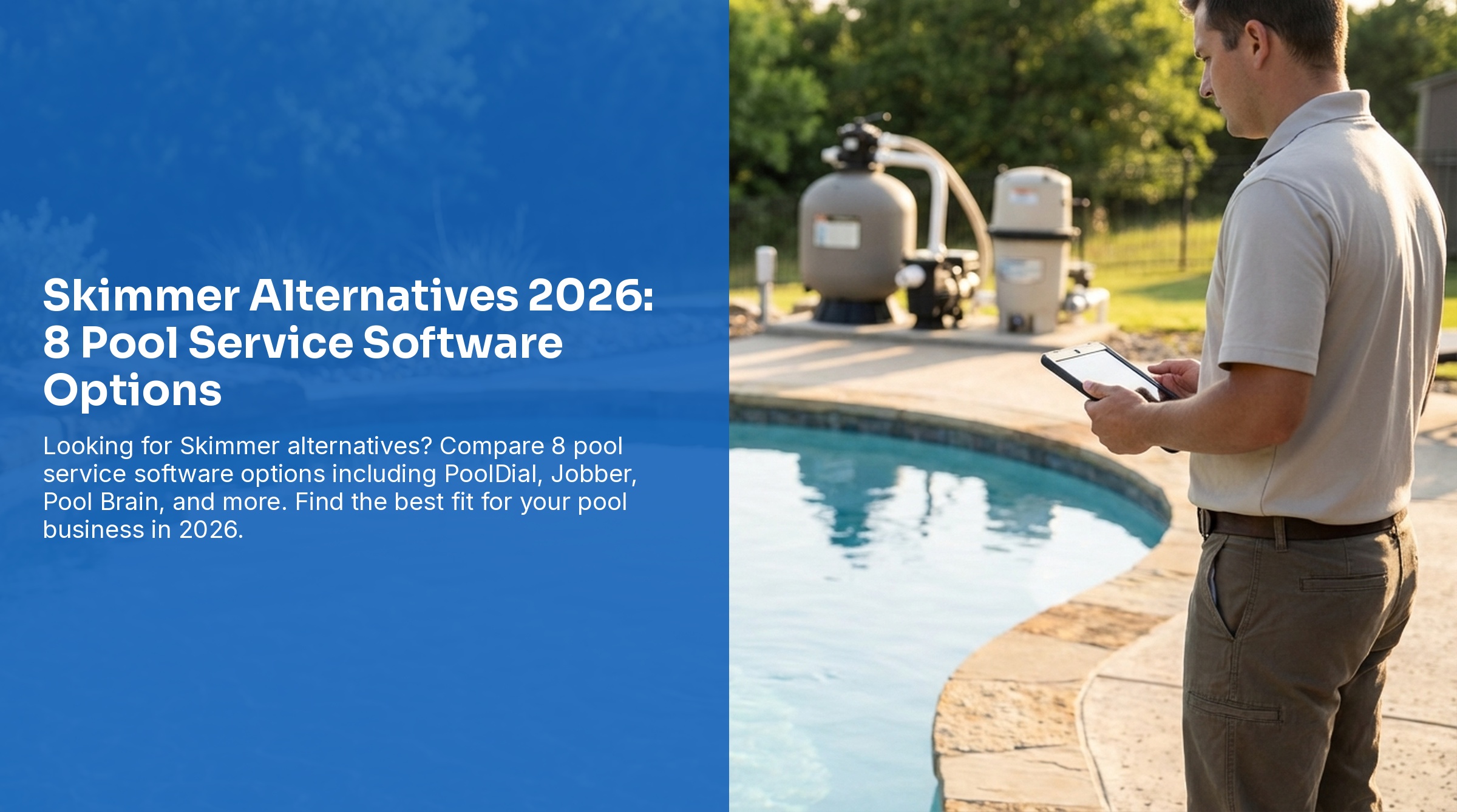 skimmer alternatives - pool service software guide