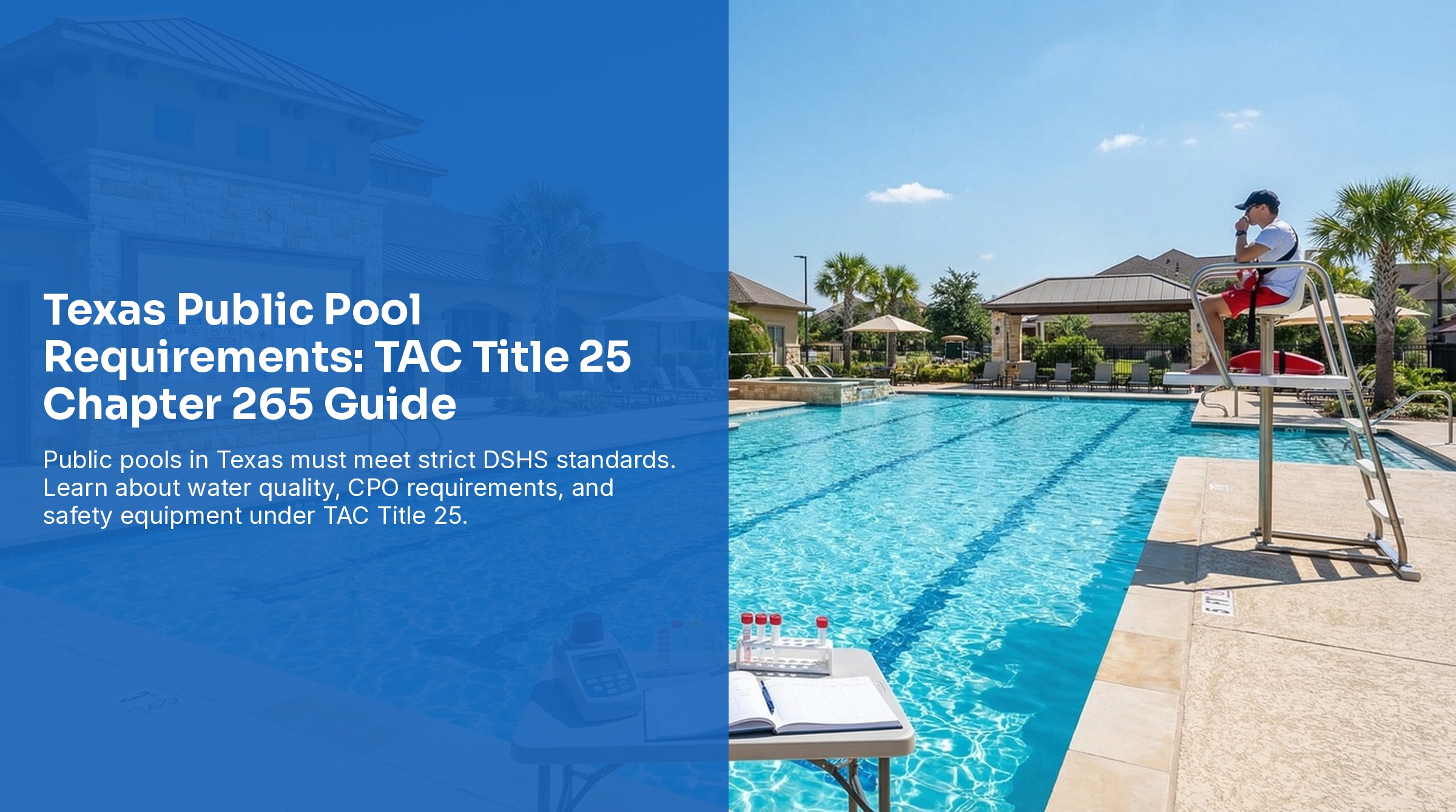 Texas Public Pool Requirements