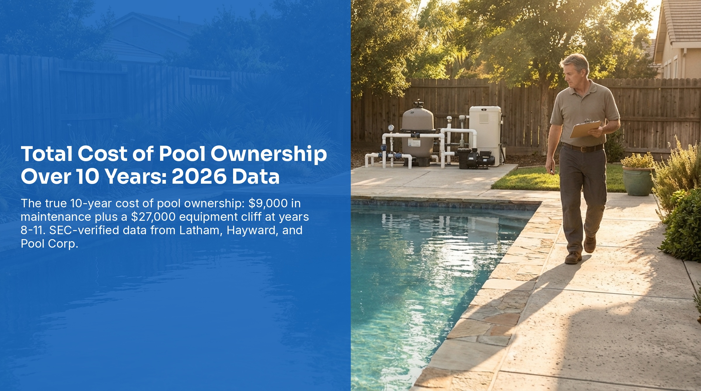 Total Cost of Pool Ownership Over 10 Years