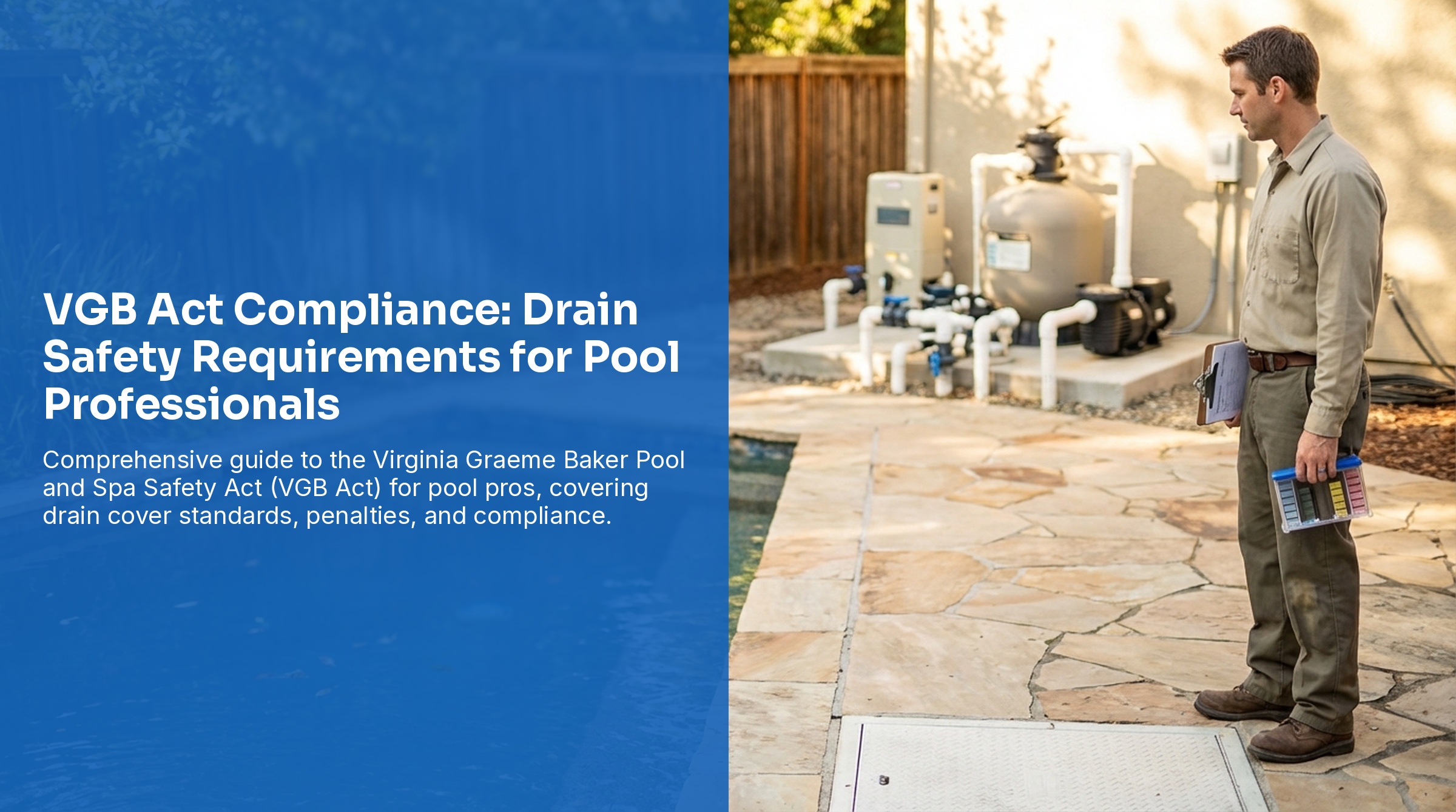 Pool drain cover safety compliance