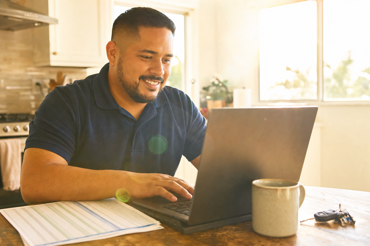 Pool pro importing customers on a laptop